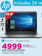 HP Intel Celeron Notebook
