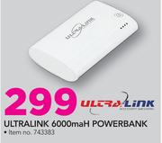 Ultra Link 6000mAh Powerbank