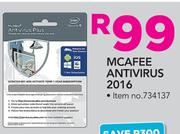 McAfee Antivirus 2016