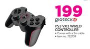 Gioteck PS3 VX3 Wired Controller 