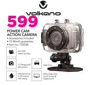 Volkano Power Cam Action Camera