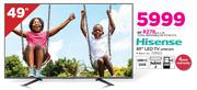 Hisense 49" LED TV 49M35P