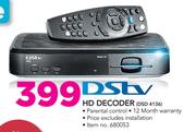Dstv HD Decoder DSD 4136 Excluding Installation