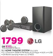 LG 5.1 Home Theatre System DH-3140S