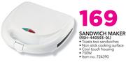 Logik Sandwich Maker RSH-440593-01