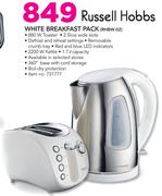 Russell Hobbs White Breakfast Pack RHBW-02