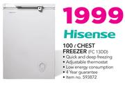 Hisense 100Ltr Chest Freezer FC13DD