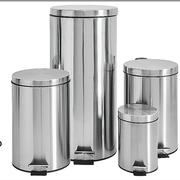 Casa Roma 12Ltr Stainless Steel Bin