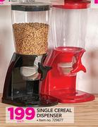 Single Cereal Dispenser-Each