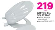Always Home White Shell Toilet Seat