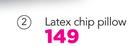 Vita Sleep Latex Chip Pillow