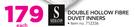 Sheraton Double Hollow Fibre Duvet Inners