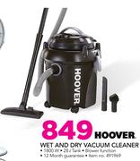 Hoover Wet And Dry Vacuum Cleaner