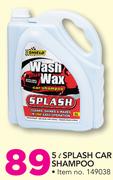 Shield Splash Car Shampoo-5Ltr