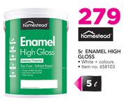 Homestead 5Ltr Enamel High Gloss