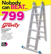 Gravity Multi Purpose Aluminium Ladder