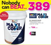 Dulux Maxi Cover 5Ltr Nukote White