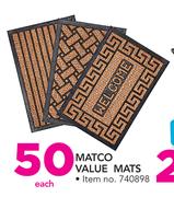 Matco Value Mats-Each