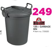 Big Jim 120Ltr Garbage Bin
