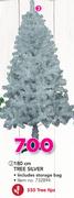 180Cm Tree Silver