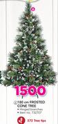 180Cm Frosted Cone Tree