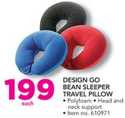Design Go Bean Sleeper Travel Pillow-Each