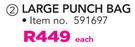 Everlast Large Punch Bag-Each