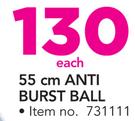 Everlast 55Cm Anti Burst Ball-Each