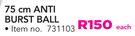 Everlast 75Cm Anti Burst Ball-Each