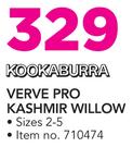 Kookaburra Verve Pro Kashmir Willow Size 2-5