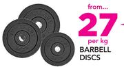 Everlast Barbell Discs-Per Kg