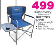 Discovery Adventures Directors Chair