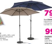 3m Crank Umbrella-Each
