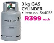 Megamaster 3Kg Gas Cylinder
