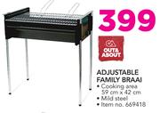 Out&About Adjustable Family Braai