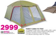 Camp Master Family Cabin 510 Tent