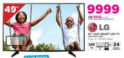 LG 49" UHD Smart LED TV 49UF640T.AFB