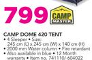 Camp Master Camp Dome 420 Tent