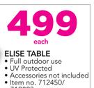 Allibert Elise Table