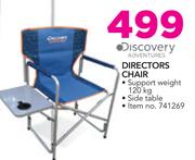 Discovery Adventures Directors Chair