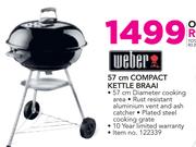 Weber 57Cm Compact Kettle Braai
