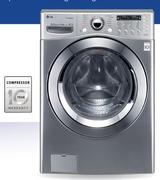 LG 17Kg/9Kg Metallic Silver Washer Dryer F1255RDS27