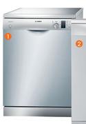 Bosch 12 Place Metallic Dishwasher SMS43D08ME