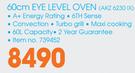 Whirlpool 60cm Eye Level Oven AKZ 6230 IX