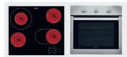 Whirlpool 60cm Ceran Hob +  Whirlpool 60cm Eye Level Oven AKP 738 IX