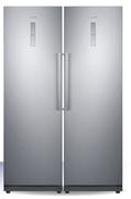 Samsung 350Ltr Metallic Fridge RR35H6110SS + Samsung 277Ltr Metallic Freezer RZ28H6150SS