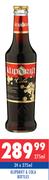 Klipdrift & Cola Bottles-24 x 275ml