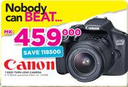 Canon 1300D Twin Lens Camera