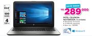 HP Intel Celeron Notebook 15-AY008NI