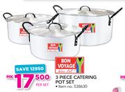 Bon Voyage 3 Piece Catering Pot Set-Per Set